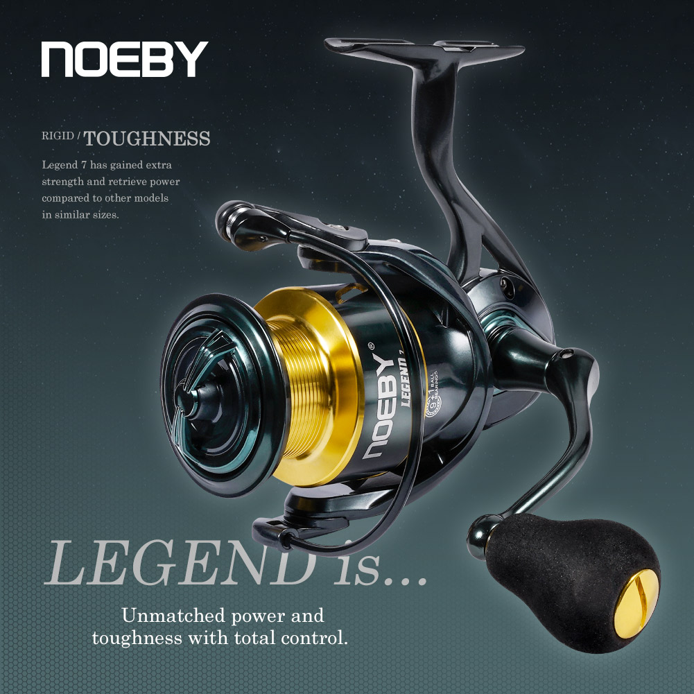 Fishing Equipment Brands - Noeby 스피닝 낚시 릴 3000 4000