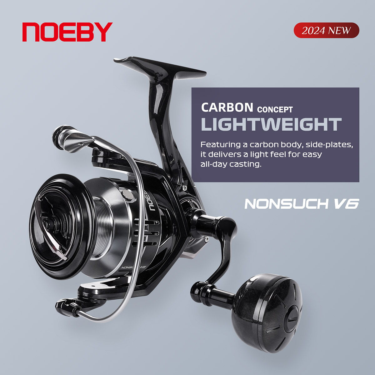 Fishing Equipment Brands - Noeby 탄소 스피닝 낚시 릴, 알루미늄