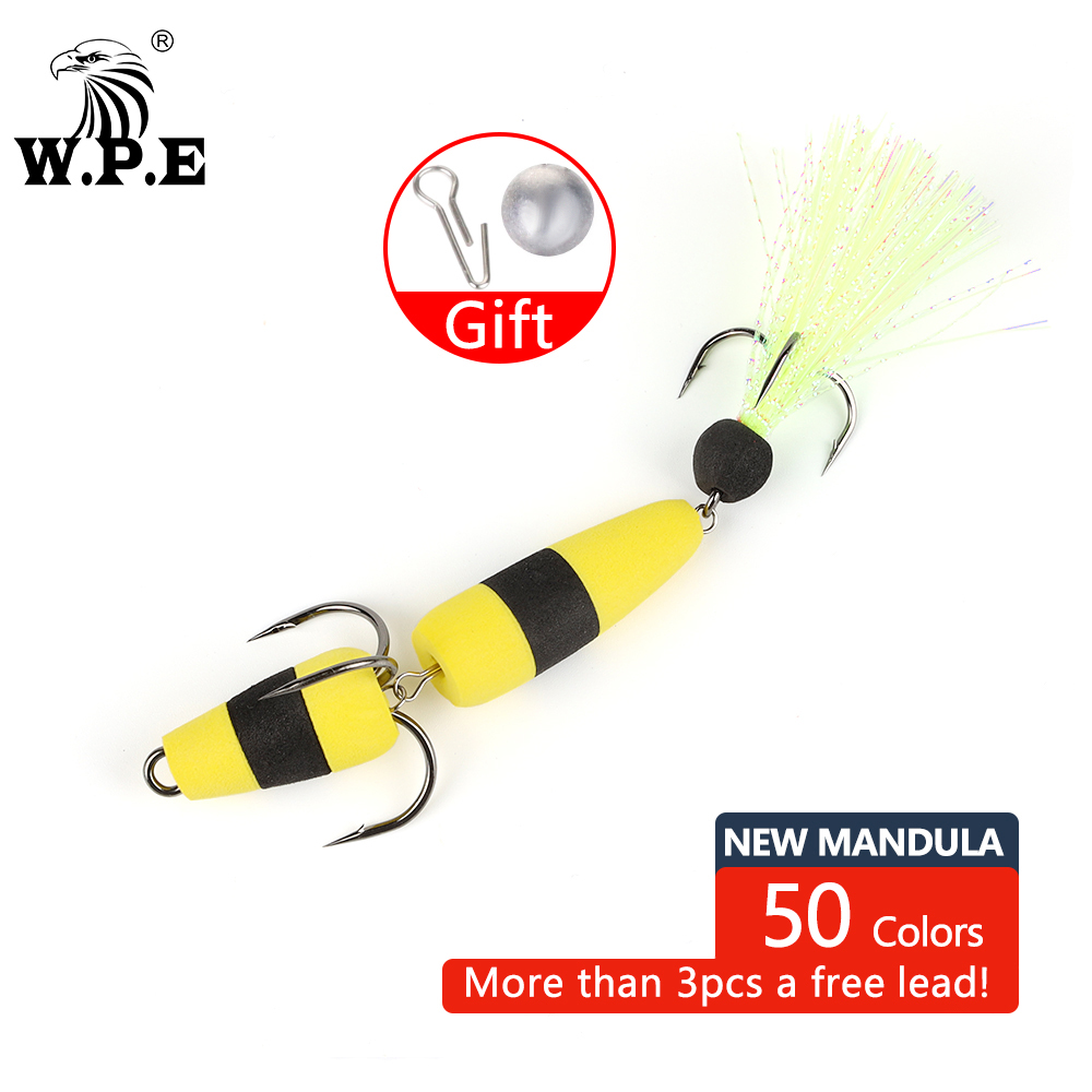 Fishing Equipment Brands - W.P.E 브랜드 뉴 MANDULA 50색 크기