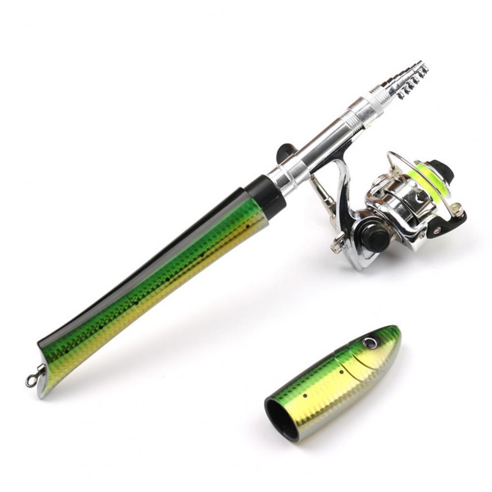 Fishing Equipment Kit - 낚시대 텔레스코픽 막대 휴대용 미니 물고기