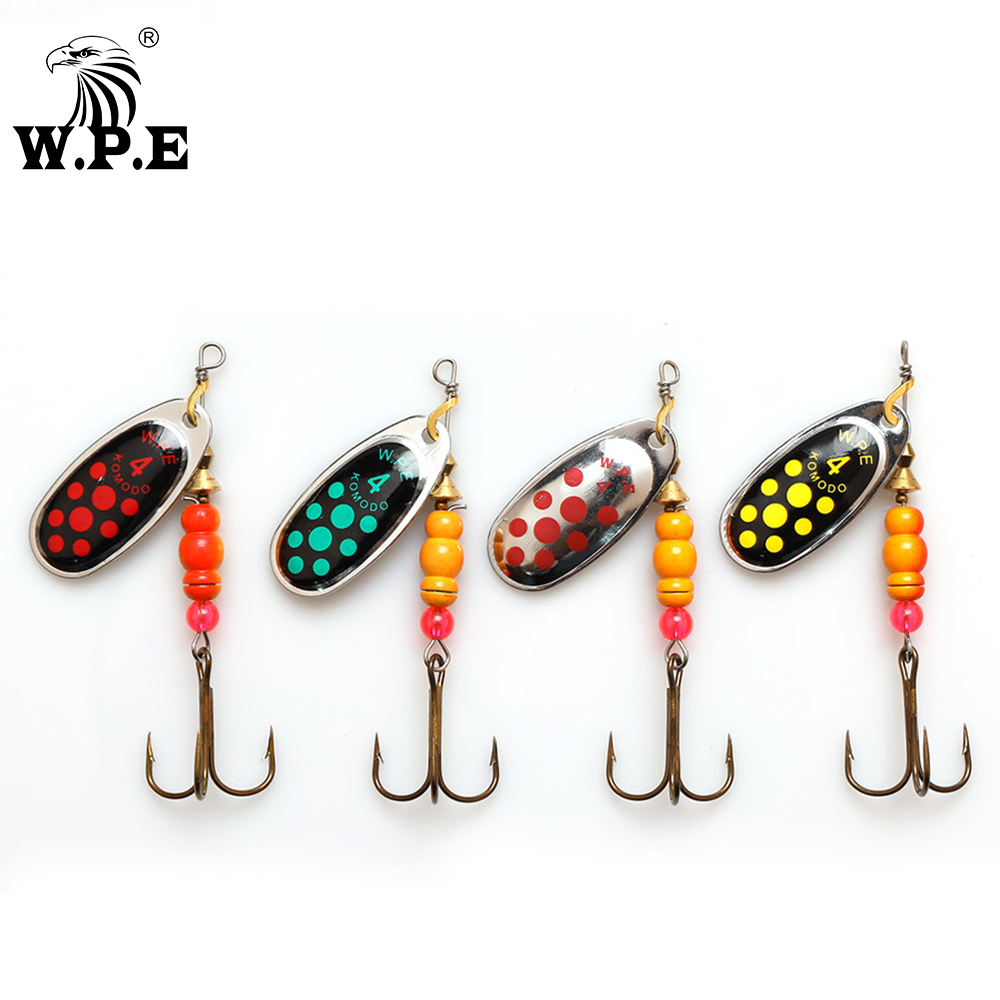 Fishing Equipment Brands - W.P.E 브랜드 뉴 스피너 루어 1개