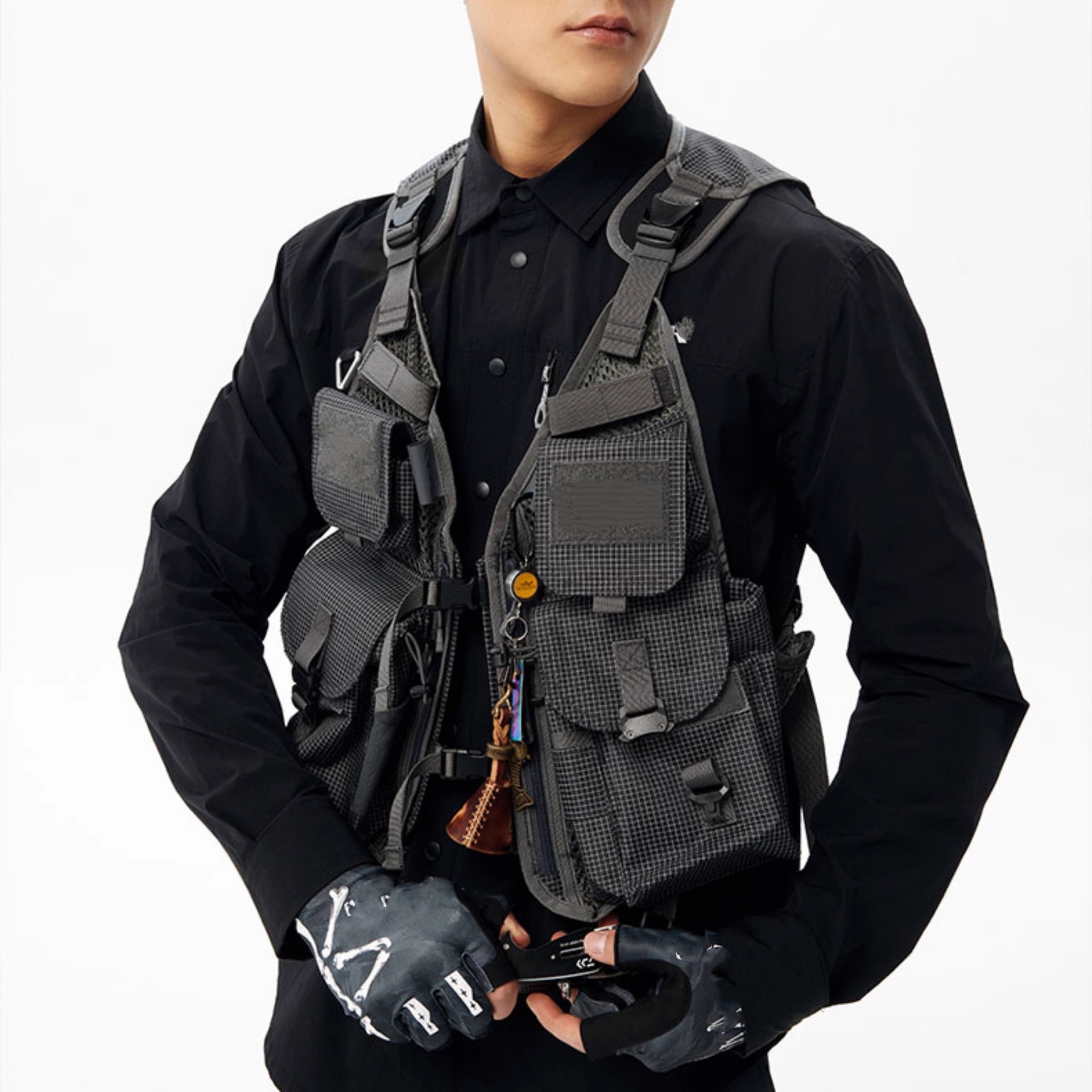 Fishing Equipment And Gear - 야외 전술 낚시 조끼 남성 여성
