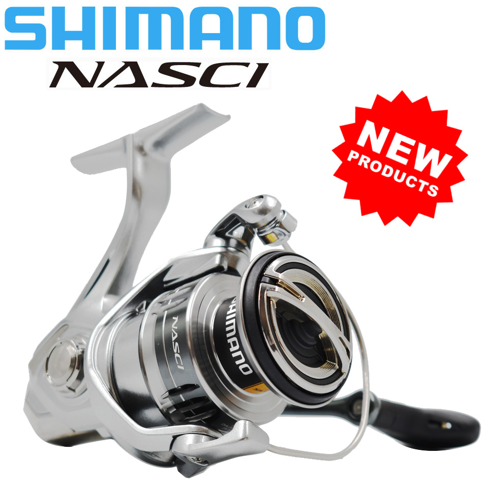 Fishing Equipment Brands - 시마노 NASCI 스피닝 낚시 릴, 하가네