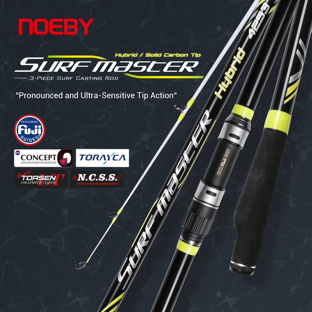 Fishing Equipment Brands - NOEBY 서핑 캐스팅 낚싯대 4.25m 3