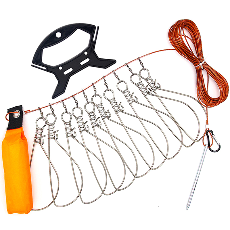 Fishing Equipment And Gear - 신제품【스테인리스 스틸 낚시 잠금 버클 랜야드