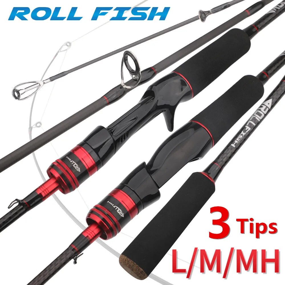 Fishing Equipment Brands - ROLLFISH 3 팁 파워 L/M/MH 스피닝