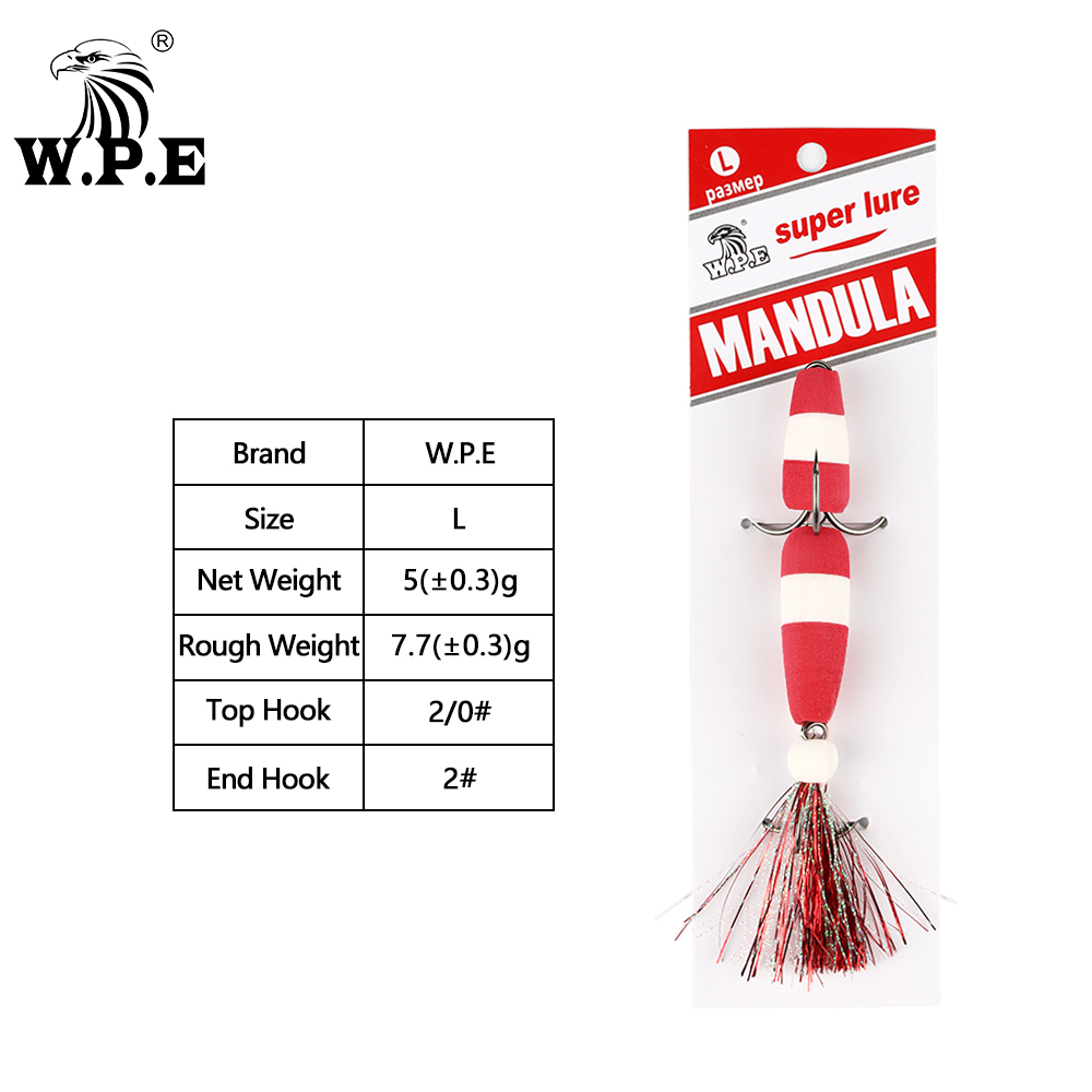 W.P.E 브랜드 뉴 MANDULA 50색 크기 L 베 - Fishing Equipment Brands 리뷰 및 가격