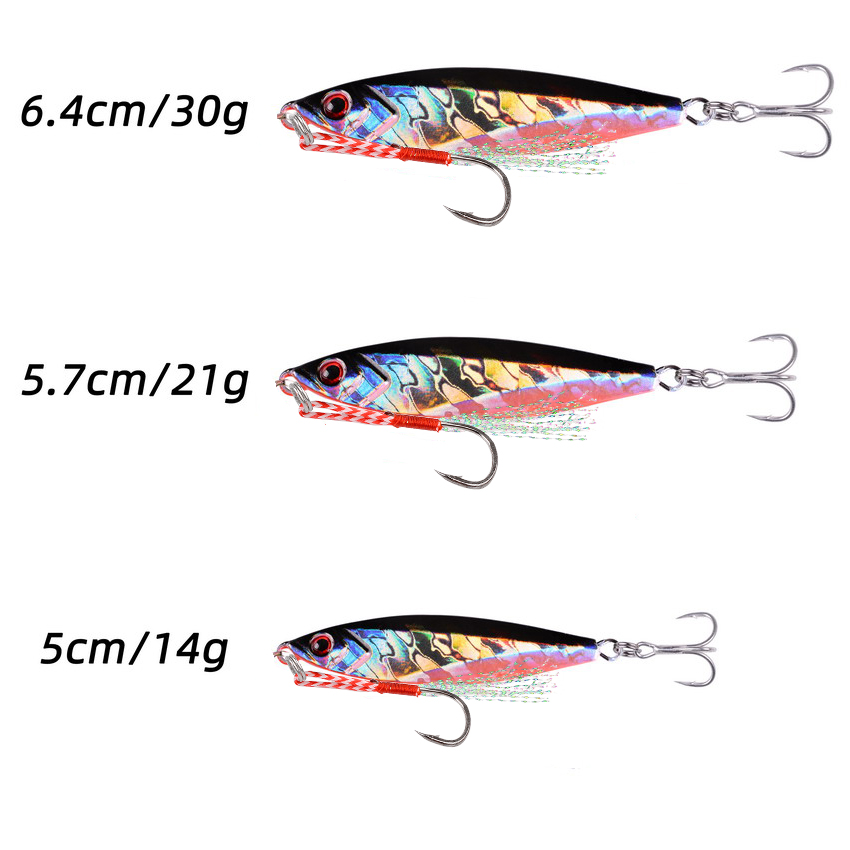 14개 메탈 지그 VIB 낚시 미끼 14G 21G 30 - Fishing Equipment Kit 리뷰 및 가격