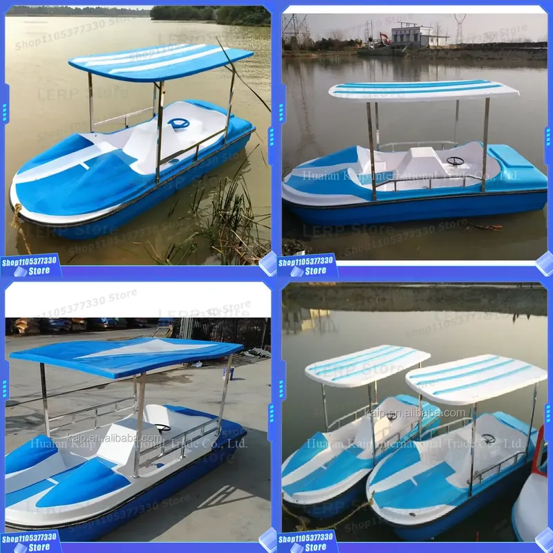 핫세일 블루 유리섬유 페달보트 맞춤형 로고 4인승 낚시 - Fishing Equipment Logo 리뷰 및 가격