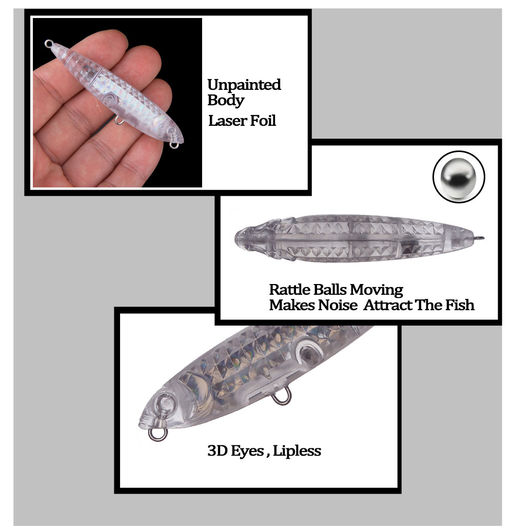 Chan’sHuang 20PCS 도색되지 않은 빈 낚시 - Fishing Equipment Kit 리뷰 및 가격