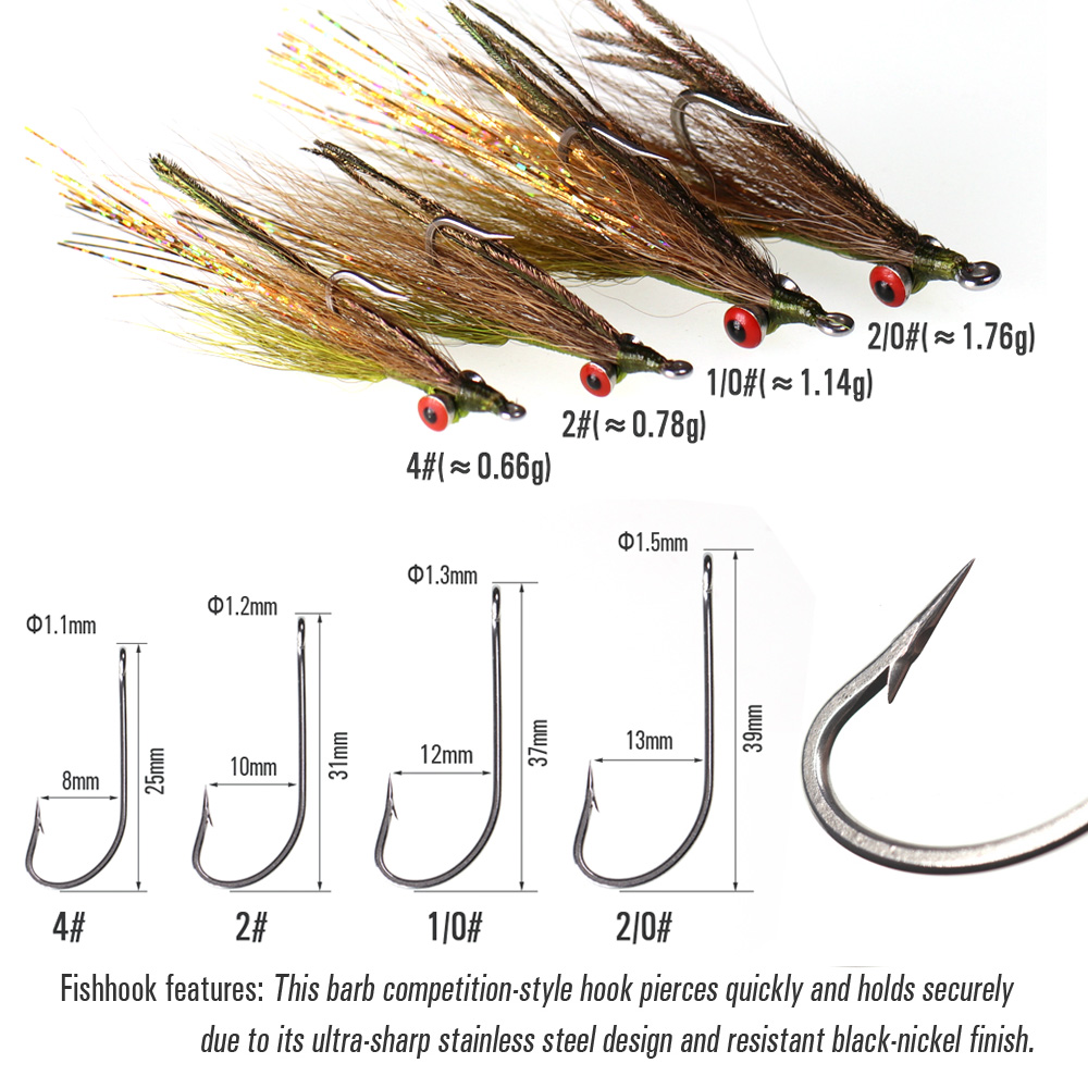 Wifreo 미노우 스트리머 플라이 미끼 송어 배스 스 - Fishing Equipment Kit 리뷰 및 가격